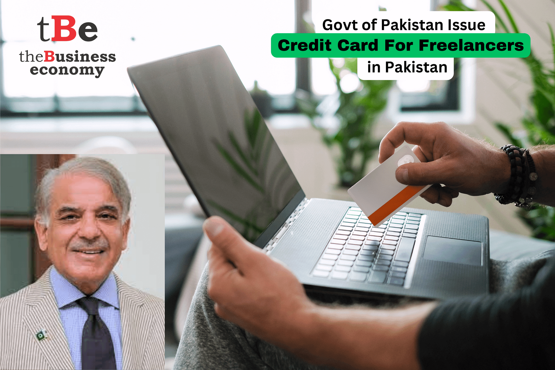 A Freelancer Credit card with a monthly limit of up to $5000 has been launched by Govt of Pakistan